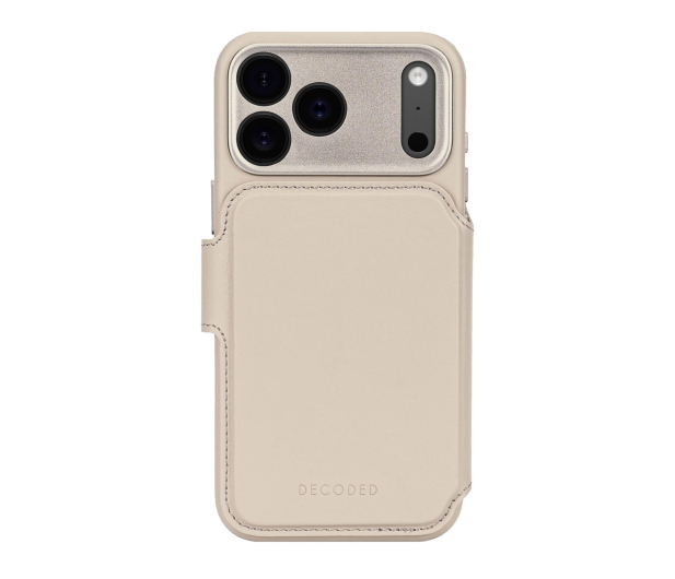Decoded Leather Detachable Wallet, iPhone 17 Pro Max, Solid Clay - 1359129 - zdjęcie